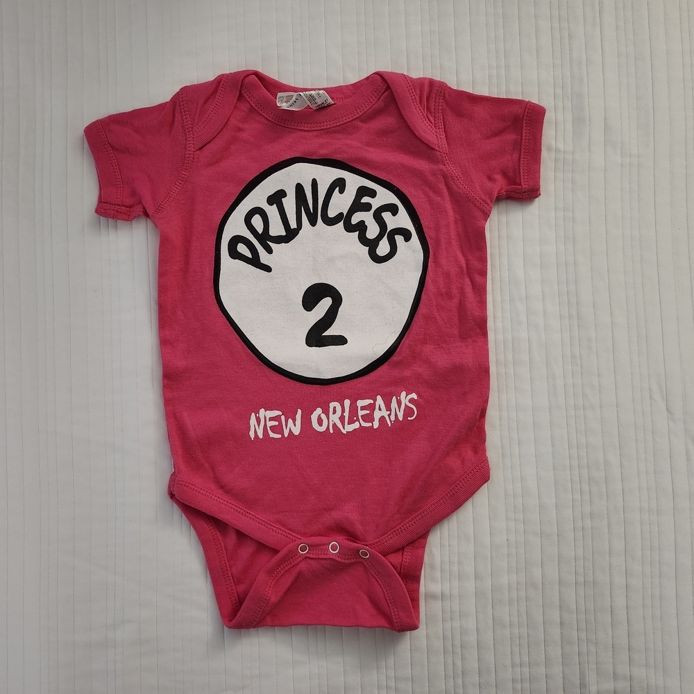 Rabbit Skins Hot Pink Graphic Onesie